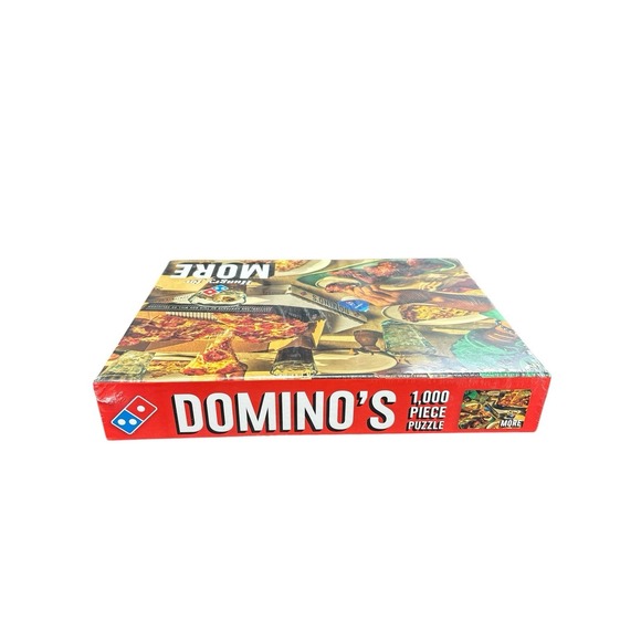 New 2024 Dominos Pizza 1000 Piece Jigsaw Puzzle "Hungry For More" Rare Employee - Picture 3 of 5